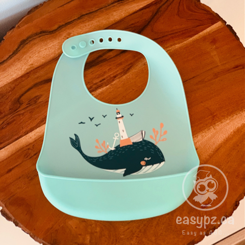 Bavoir en silicone pour bébé